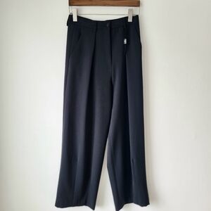 Ivan Grundahl High Waisted Classic Feminine Casual Business Wide Leg Trouser 36